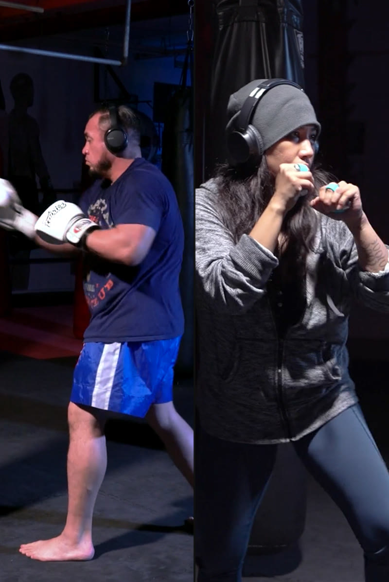 Heavy Bag and Shadow Boxing